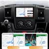 OSSURET Autoradio Android per Fiat Ducato 3 per Citroen Jumper 2 per Peugeot Boxer 2 Car Multimedia 6115 Lettore 2din Carplay DSP Schermo