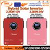 PowMr 2.2KW 3.2KW inverter solari ibridi 12V 24V onda sinusoidale pura 50HZ/60HZ 80A MPPT regolatore di carica Soalr pannello Max 400VDC - 2.2KW 12V