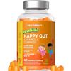 Horbäach Probiotici Bambini Gommose | 60 Vegan Gummies al Delizioso Gusto d'Orange | Biotici per Intestino e Flora Intestinale | Bifidobacterium, Lactobacillus e Vitamina C, B6 | di Horbaach