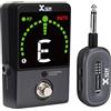 Xvive P58 Digital Guitar Pedal Tuner Sistema Wireless per Chitarra 5.8 GHz