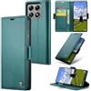 Rerzoiro Cover per Xiaomi 14T Custodia Portafoglio [Blocco RFID] Premium Pelle PU Wallet Case Flip Libro con Porta Carte Slot Supporto Flip Case per Xiaomi 14T, Blu-verde