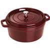 STAUB Casseruola/Cocotte in ghisa, Tonda 26 cm, 5 litri, Granata