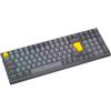 Endorfy Tastiera Endorfy Celeris 1800 Gaming Meccanico ARGB Wireless/Bluetooth/Usb QWERTY DE Grigio [EY5D034]
