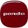 4R Quattroerre.it Adesivi 3D Copricerchi Compatibili con Fiat Panda, Diamentro 52 mm (1, Rosso)