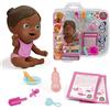 CICCIOBELLO, Amicicci, Baby con set da pranzo e accessori, vari modelli disponibili per ragazze o ragazzi, giocattolo per bambini dai 3 anni, CC022, modello casuale, multicolore assortito, 1 unità