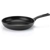 Guzzini - Padella in alluminio antiaderente, 28 cm, Nero