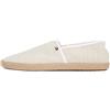 Tommy Hilfiger Uomo Espadrillas Chambray con Logo, Bianco (Ecru), 41 EU
