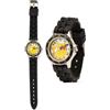 CARTOON Orologio da polso Pikachu Pokémon orologio analogico cinturino regolabile in silicone accessorio per bambini