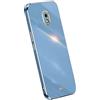 RankOne La Custodia del Telefono è Adatta per Samsung Galaxy J5 2017 (5.2 Inches), Case per Cellulare in Silicone con Telaio Galvanico - Blu navy