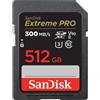 SanDisk SDXC Extreme Pro 512GB 300MB/s UHS-II V90