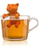 Winkee - Cute Animal - Colino da tè per tè sfuso | Tea infusore divertente | Colino da tè per tazza | Colino per spezie in silicone | Figura animale | Regalo per compleanno, Natale, San Valentino