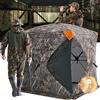 VEVOR Tenda da Caccia Pop-up per 2-3 Persone a 270°, Tenda da Caccia Pop Up per Caccia con Borsa per Il Trasporto, Tenda da Caccia Portatile Resiliente, Rete Trasparente per Caccia al Tacchino Cervo