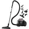 Electrolux EL61A4UG Aspirapolvere senza sacco Serie 600, Aspirapolvere Potente 700W con Accessori, Elevata Filtrazione, 1.6 Litri, 74 dB(A), Urban Grey