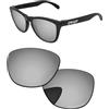 PapaViva Lenti di ricambio per Oakley Frogskin OO9013 Occhiali da Sole Telaio Cromato Argento - Polarizzato