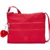 Kipling Alvar - Borsa a tracolla da donna, Nero Noir, m