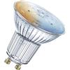LEDVANCE Lampada LED intelligente con riflettore con tecnologia WiFi, base GU10, colore della luce variabile (2700-6500K), dimmerabile, sostituisce le lampade con riflettore da 40W, confezione da 1
