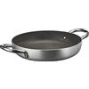 BALLARINI Tegame con rivestimento antiaderente, Alluminio ad alto spessore, Con 2 manici, Diametro 32 cm, Grigio, 2800