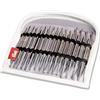 Prym 223801 Ferri circol.gioco NATURAL lil. Stripes 4-10mm