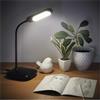 EMOS Lampada da tavolo a LED LILY 13,5 W, luminosità massima 760 lm, lampada da scrivania dimmerabile, cambia colore (3000/4000/6500 K), cavo di ricarica da 1,5 m, alimentatore di rete, nero