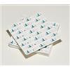 Le Nappage 20 tovaglioli in ovatta 33 x 33 cm, 3 strati, colore: blu