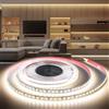 BRIMETI Striscia LED 5 Metri 12V, LED Striscia Bianco Naturale 4000K Interno Strisce LED SMD2835 120LED/m Luce Nastro Luminoso, Larghezza 8 mm, per Cucina, Soggiorno, Feste, Bar (Senza Alimentatore)