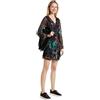 Desigual Vest_Panettiere Stree Vestito Casual, Verde, XS Donna
