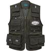 Generico Camicia da Lavoro Gilet Multitasche da per Tour Fotografico Estivo da Uomo Giacca del Giorno (Green, XXXXL)