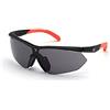 adidas Sport SP0016 Occhiali da Sole Donna, Occhiali da Sole Sportivi Sottili e Leggeri, Forma Lente Maschera, Lenti Fumo, Nero Opaco