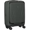 WENGER Skyon Valigia Rigida, Trolley da Cabina, Bagaglio a Mano, 35 (45) l, Tasca per Laptop e Tablet, Serratura, Viaggi Vacanze, Antracite, 653564
