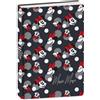 DIARIO SCUOLA STANDARD 10 MESI MINNIE BLACK BY SEVEN
