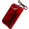 Sonew Sirena stroboscopica cablata, di allarme di protezione 12 V 15 W, luce rossa lampeggiante con allarme acustico stroboscopico 120 dB per sicurezza domestica