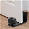 QWORK® 2 Pezzi Binario Porta Scorrevole Regolabili, Guide Scorrimento per Ante Scorrevoli, Guida per Porta Scorrevole con Viti