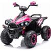 Quad Elettrico per Bambini Quad Medio Sport 12V-Rosa