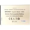 TY BETTERY® Batteria Compatibile con BRONDI Modello S602 Amico Smartphone XL