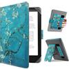 HoYiXi Custodia Universale for 6.8'' / 7" Kindle Paperwhite 2024-2012 Compatibile Kobo Clara HD/Kobo Clara 2E /PocketBook/Tolino/Sony eReader Cover Case Bracket standing function,fiore