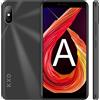 KXD Smartphone del Giorno, 6A 5.5 IPS FHD-Display, 8G ROM 64GB Espandibili, Android Cellulare Dual SIM Economici Telefoni Mobile 2500mAh Batteria - Nero
