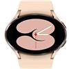 Samsung Galaxy Watch4 40mm Orologio Smartwatch, Monitoraggio Salute, Fitness Tracker, Batteria lunga durata, Bluetooth, 2021, Oro Rosa