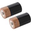 Brightium Batteria alcalina LR20 2 pezzi - Lunga durata, alta potenza, ideale per dispositivi elettronici e giocattoli.