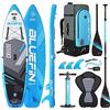 Bluefin SUP SUP Bluefin Cruise 10'8 , Tavola paddle per adulti con sedile kayak, Cruise Bluefin SUP , Portatile e sicuro , Pacchetto paddleboard, Convertibile in Kayak , Accessori per paddle board inclusi