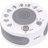 AURTEC [2018 Latest] Macchina Rumore Bianco Sleep White Noise Machine, 9 terapie naturali lenitive per insonnia, disturbi del sonno, anziani ecc. Resta facilmente con le opzioni timer