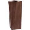 MOOWI Pattumiera da cucina Bidoni Della Spazzatura In Legno For Uso Domestico Semplici Con Coperchio Cestino For Rifiuti Da Soggiorno Di Alta Qualità Cestino For Carta Da Ufficio Creativo A Forma Di Diamant