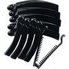 MagiDeal 10 pezzi 8/10cm Clip Fermagli Mollette per Capelli per Donna Ragazze