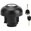 EBTOOLS Tappo Benzina Transit 2004 - Tappo serbatoio carburante Tappo serbatoio con chiavi Impianto alimentazione carburante Fuel Locking per transit mk6 06
