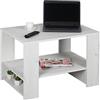 RICOO Tavolino da salotto 72 x 50 x 50 cm WM090-EP Tavolo da caffè Rovere chiaro