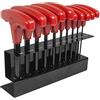 Freeman P10TSAE 10-piece t-handle SAE hex wrench set