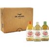 De Nigris 1889 Cofanetto Benessere Aceto Di Mele con Madre Non Filtrato e Biologico, Mela, Curcuma & Zenzero 3x500ml | Aceto Di Mele Biologico Non Pastorizzato Senza Glutine