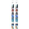 Trendfinding Porta carte per foto (2 x 8, Ritratto, 10 x 15)