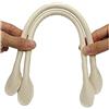 SHTGOI 2 pezzi Manico corto per borsa in PU, manico per borsa, cinturino per borsa, cinturino per borsa a tracolla, manico per borsa a mano, cinturino di ricambio, accessori per borsa per borse