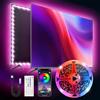 Liwqolx LED TV Retroilluminazione 4 metri, Striscia LED con Telecomando & APP Controllo, Illuminazione per 50-70 pollici, per monitor TV PC Monitor Sala giochi