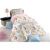 hermet Princess Disney, Trapunta Piumone Invernale Singolo, 1 Piazza, Rosa, In Cotone, Marvel, Cm.170x260, Letto Cameretta